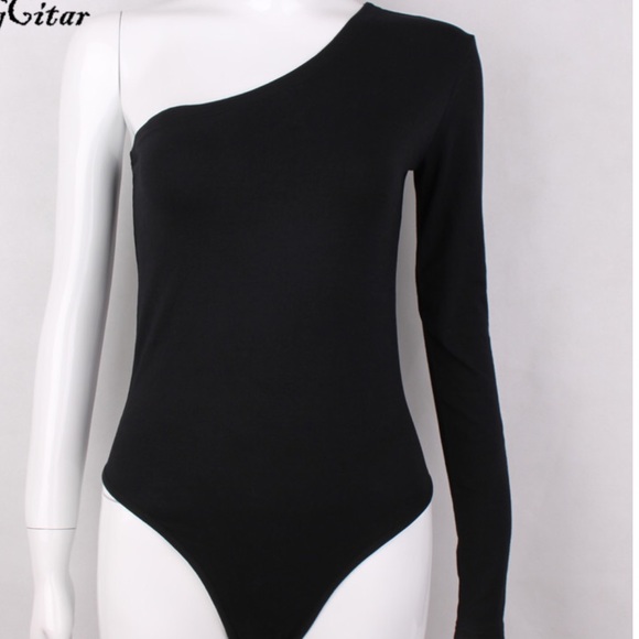 RESTOCKED! The One Shoulder Wonder Body Suit - Picture 6 of 8